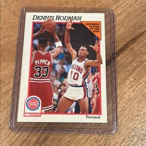 NBA HOOPS 1991 Dennis Rodman